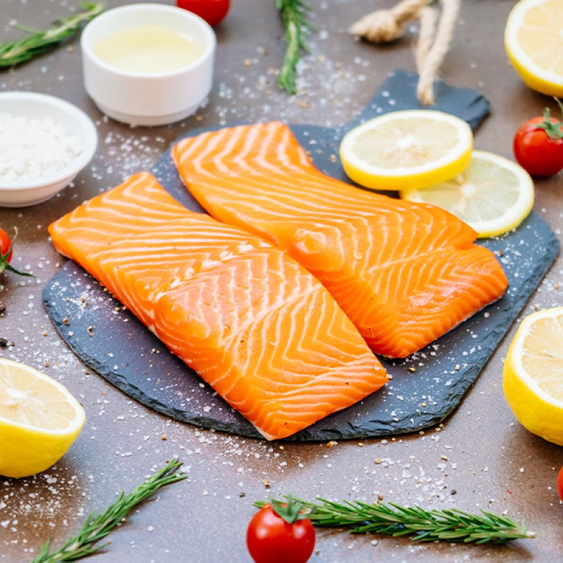 سلمون بورشن ٢٠٠ جرامsalmon