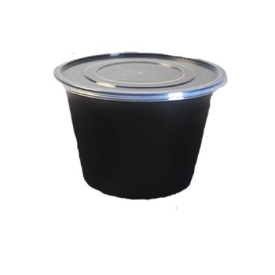 علبة شوربة كرنو سوداء مقاس 500cc بالغطاء