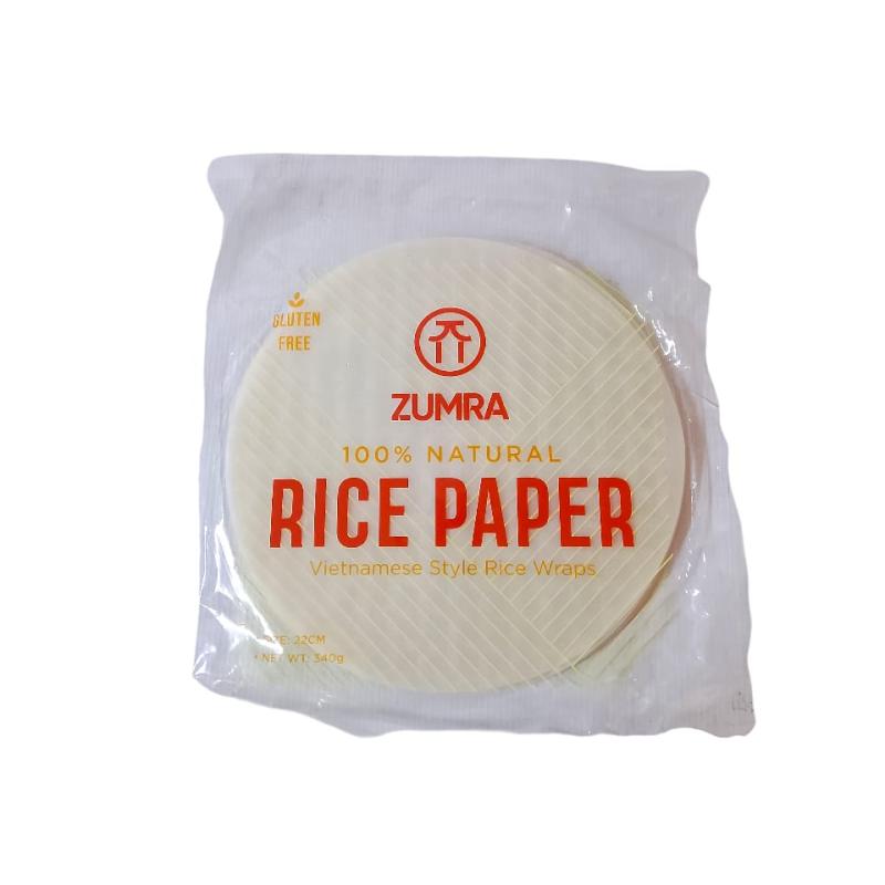 ورق ارز مدور من زمرا -22سم rice paper