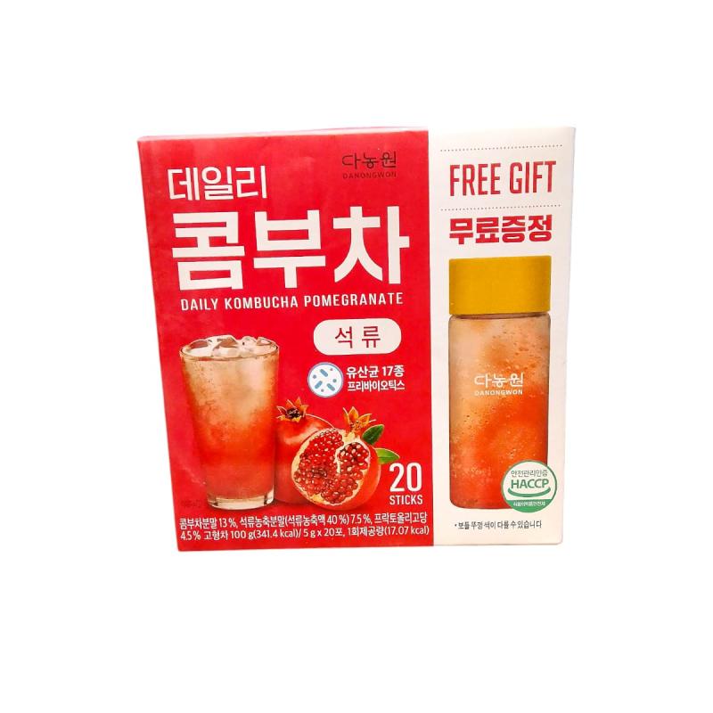 ديلي كومبوتشا بنكهة الرمان من دانونجوون -5جم