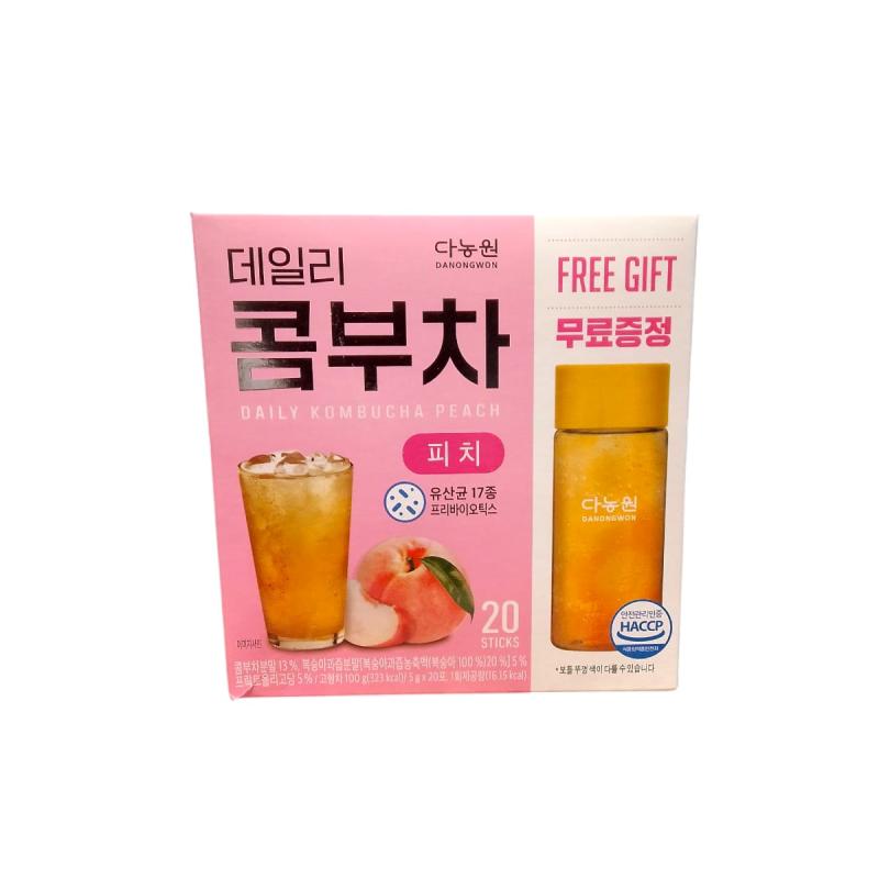 ديلي كومبوتشا بنكهة الخوخ من دانونجوون-5جم