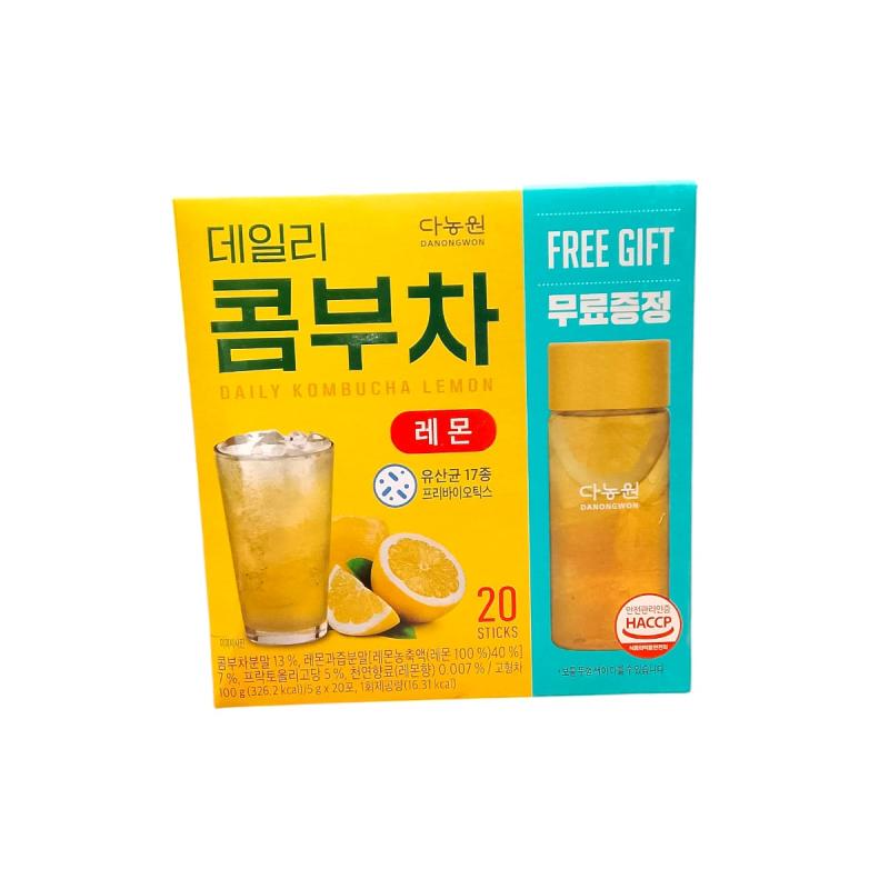 ديلي كومبوتشا بنكهة الليمون من دانونجوون-5جم